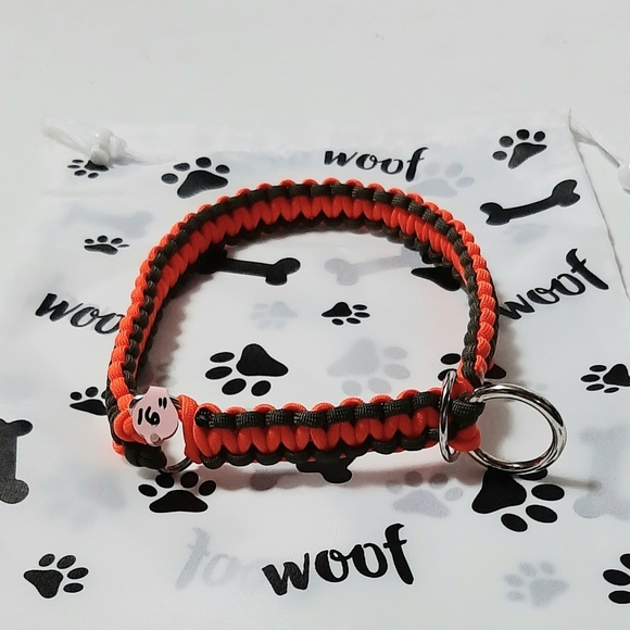 Paracord Dog Collar Limited Slip Training - Picture 3 of 3